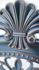 Стол из литого алюминия Vienna 120