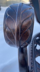 Стол из литого алюминия Vienna 120