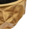 Кашпо TREEZ Effectory Metal Высокая лодка Design Crumple Сусальное золото в-26, ш-35, дл-69 см
