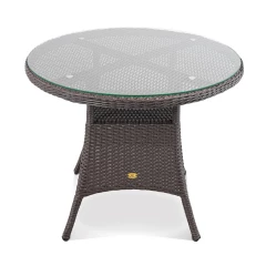 Стол КИПР D940 Шоколад металлик