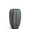 Кашпо TREEZ Effectory Cerama кашпо-ваза изумрудный лак в-67 см 1/1