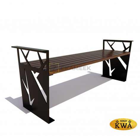 Скамейка «Березка» без спинки (Ангарская сосна 2,0 м,30х60)