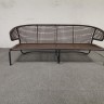 Уличный диван-скамья из роупа Coffee break