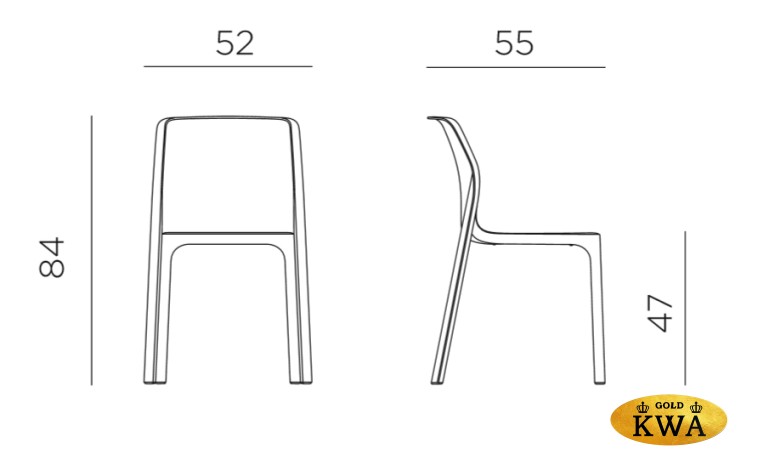 Стул пластиковый
