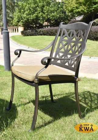 Кресло Richard из литого алюминия