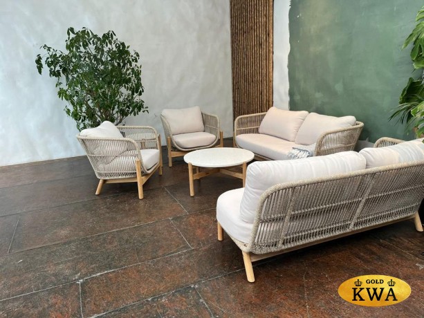 Софа из тика угловая TALARA  Joygarden