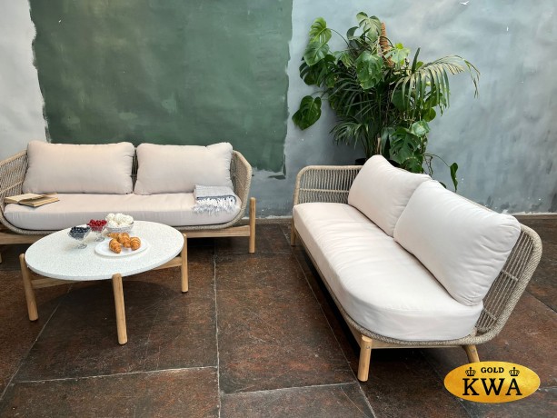 Софа из тика угловая TALARA  Joygarden