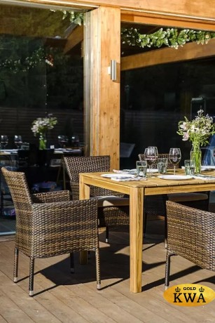 Обеденный комплект AURA 170 см на 6 персон с креслами  Joygarden