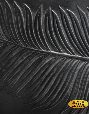 Кашпо TREEZ ERGO Nature Чаша Антрацит д-44, в-45 см