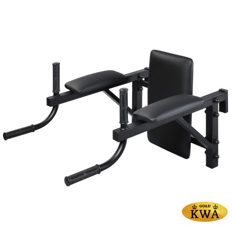 Шведская стенка деревянная из ламельного бука - БУК СТАНДАРТ - Т - БП - ДУ (стенка + турник + брусья с подлокотниками + доска угловая для пресса)