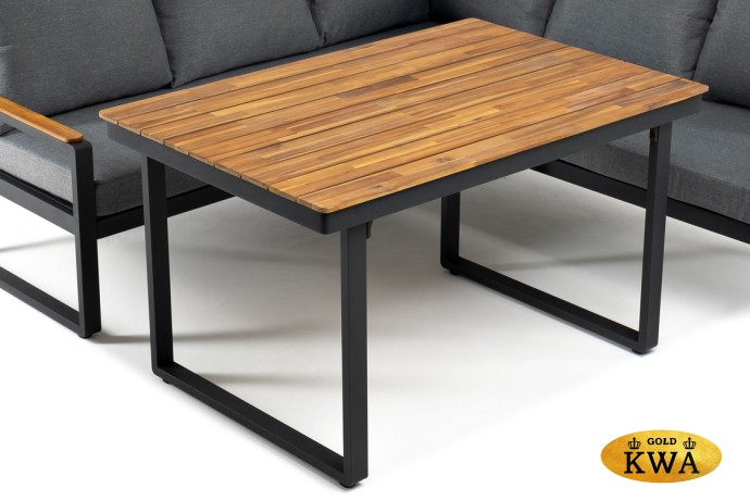 Лаунж зона из алюминия TOPA L с обеденным столом  Joygarden