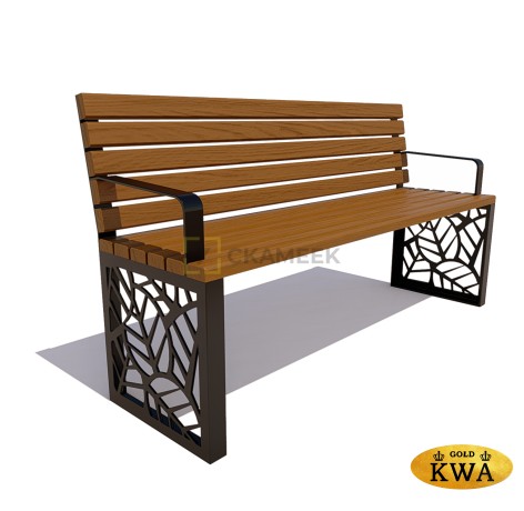 Садово-парковая скамейка «Севастополь» (2,0 лиственница, 40х60)