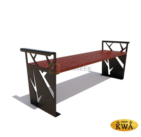 Скамейка «Березка» без спинки (1,2 лиственница, 30х60)