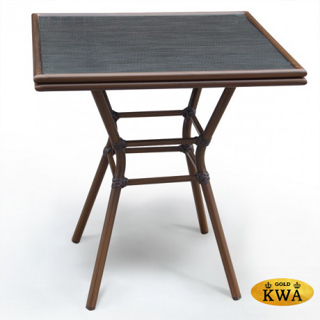 Стол A1016-AD64-70х70 Dark brown