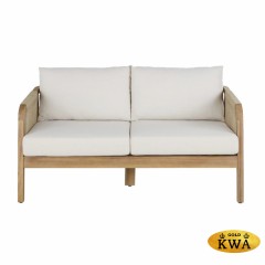 Диван деревянный двухместный