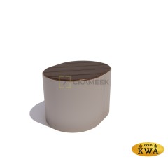 Сиденье «Остров» модель1 (лиственница)