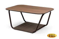 &quot;Гранада&quot; журнальный стол 90х60см из HPL, цвет &quot;дуб&quot;