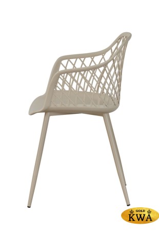 "Дайкири" стул пластиковый, цвет бежевый
