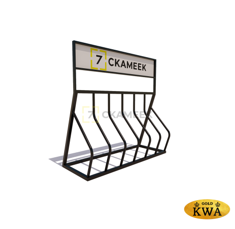 Велопарковка «Велостоп 6»(с рекламой)