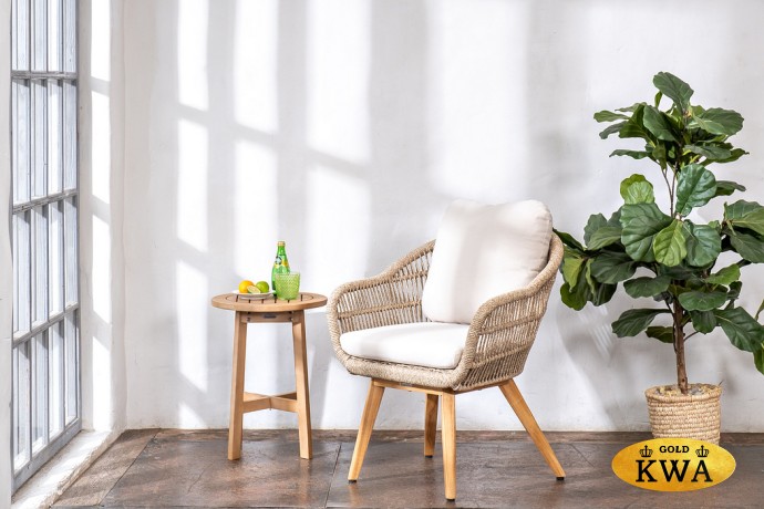 Кресло обеденное из тика TALARA  Joygarden