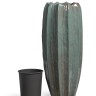 Кашпо TREEZ Effectory Aura Высокая Кашпо-ваза Изумрудный лак д-45 см, в-135 см 1/1