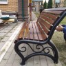Скамейка садовая «Брянск» (2,5 ангарская сосна,30х60)
