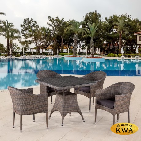 Комплект плетеной мебели T220BG/Y350BG-W1289 Pale 4Pcs