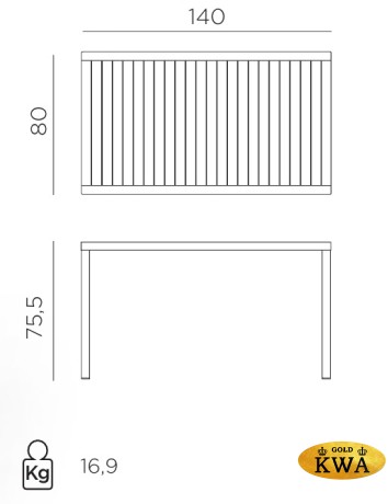 Стол пластиковый обеденный