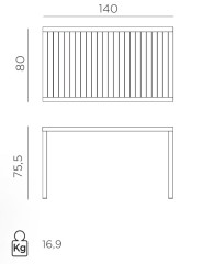 Стол пластиковый обеденный