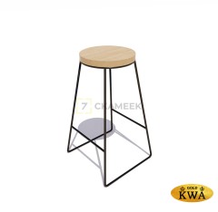 Барный стул «Статика» (брус дуб)