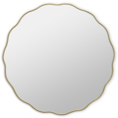 Fancy M Gold Зеркало в тонкой раме Smal