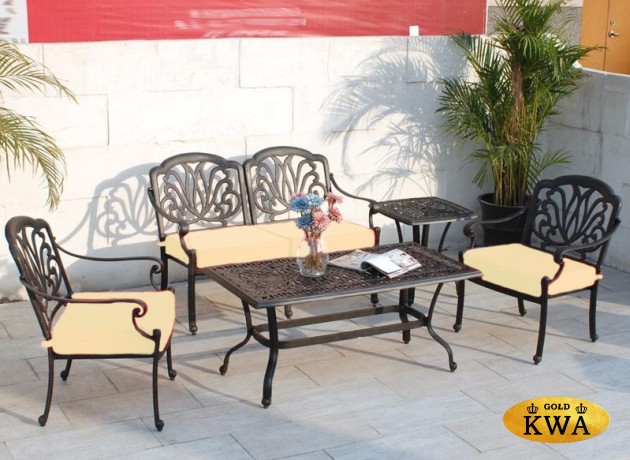 Набор мебели Madrid из литого алюминия