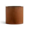 Кашпо TREEZ Effectory Corten Steel Циллиндр Бархатистая окись д-53 см, в-50 см