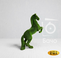 Топиари ландшафтная фигура Конь на дыбах