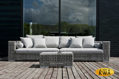 Канти лаунж-зона плетеная из искусственного ротанга