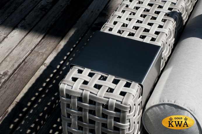 Канти лаунж-зона плетеная из искусственного ротанга