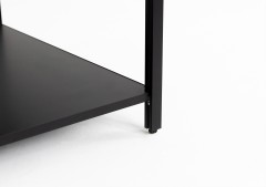 Cтол разделочный Lounge B-13, 40 см, черный/серый каспий