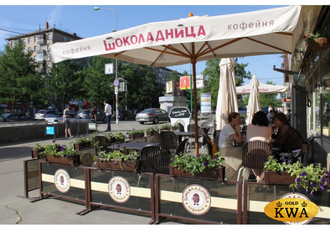 Уличный зонт Palladio Standart 200x200