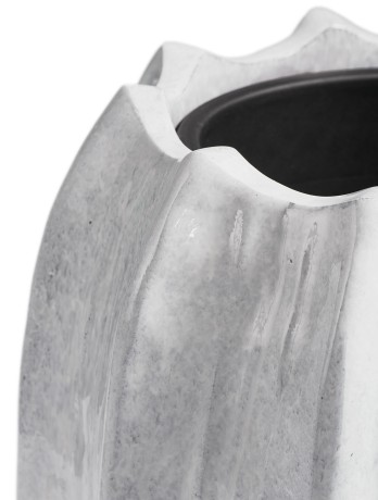 Кашпо TREEZ Effectory Cerama кашпо-ваза жемчужный лак в-67 см 1/1