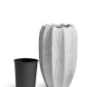 Кашпо TREEZ Effectory Cerama кашпо-ваза жемчужный лак в-67 см 1/1