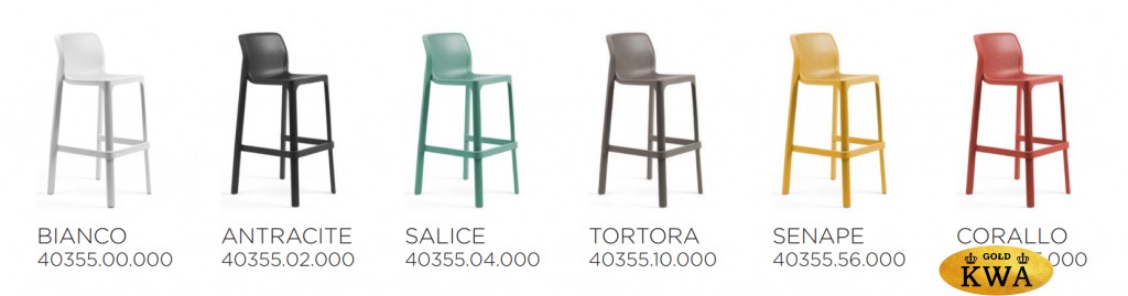 Стул пластиковый барный