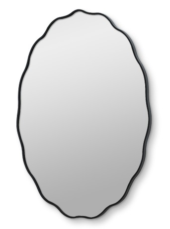 Fancy Oval Gold Зеркало в тонкой раме Smal