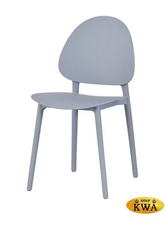 "Апероль" стул пластиковый, цвет серый