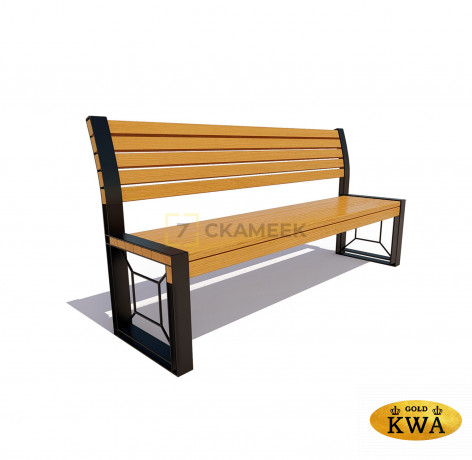 Скамейка «Бавария» (1,5 ангарская сосна)