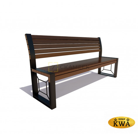 Скамейка «Бавария» (1,5 ангарская сосна)