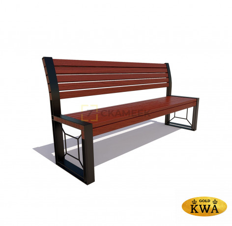 Скамейка «Бавария» (1,5 ангарская сосна)