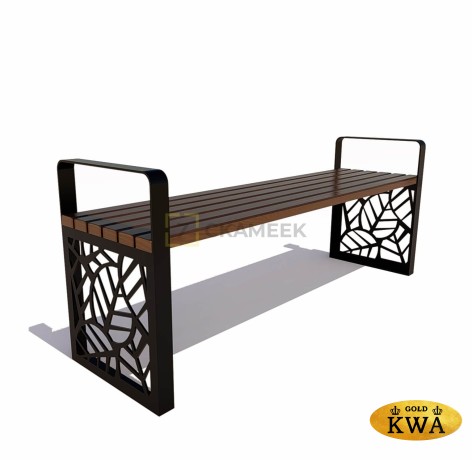 Садово-парковая скамейка «Севастополь» без спинки (лиственница 1,5 м, 40х60)