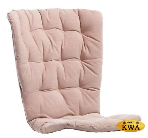 Кресло-качалка пластиковое с подушкой