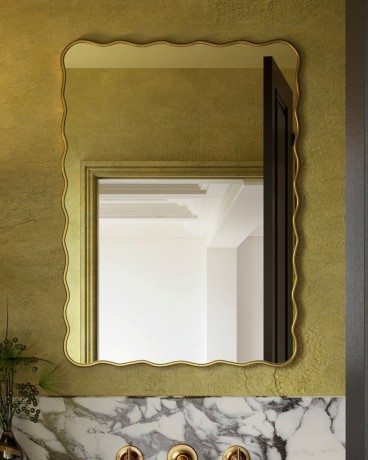 Fancy Gold Зеркало в тонкой раме Smal
