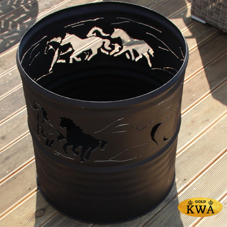 Костровая бочка ЛОШАДИ